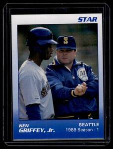 Ken Griffey Jr. RC 1989 Star Co. #4 Rookie Baseball Card
