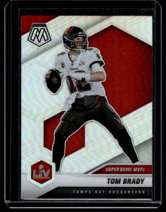 Tom Brady Super Bowal LIV2021 Mosaic Prizm #285 Football Card
