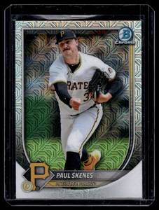 Paul Skenes 2025 Bowman Chrome Mojo #30 Baseball Card