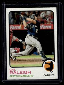 Cal Raleigh RC 2022 Topps Heritage #367 Rookie Baseball Card
