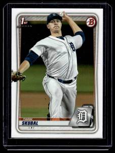 Tarik Skubal Bowman 2sr 2020 #BP-108 Baseball Card