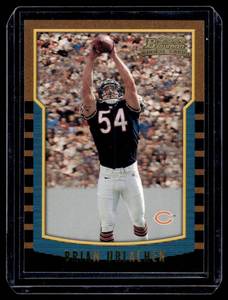 Brian Urlacher RC 2000 Bowman #178 Rookie Football Card
