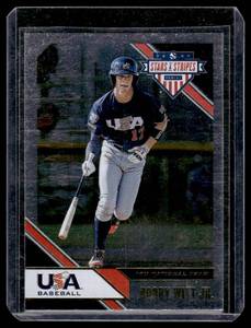 Bobby Witt Jr. XRC 2020 USA Baseball Stars & Stripes #88 Baseball Card