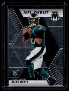 Jalen Hurts RC 2020 Mosaic NFL Debut #265 Rookie Football Card