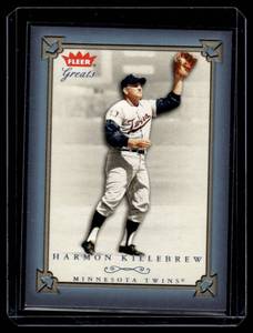 Harmon Killebrew 500 2004 Fleer Greats #24 Numbered 010500 Minnesota Twins Baseball Card