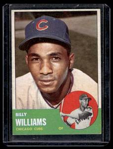 Billy Williams 1963 Topps #353 Vintage Baseball Card