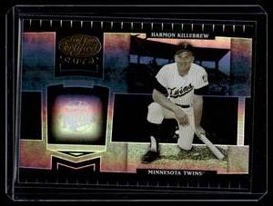 Harmon Killebrew 599 2002 Leaf Certified Cuts #234 Numbered 458599 Minnesota Twins Baseball Card