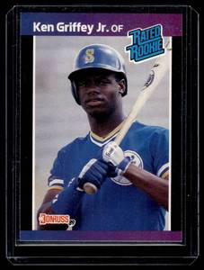 Ken Griffey Jr. RC 1989 Donruss Rated Rookie #33 Baseball Card