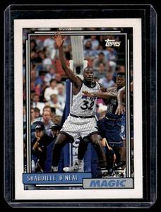 Shaquille ONeal RC 1992 Topps #362 Rookie Basketball Card