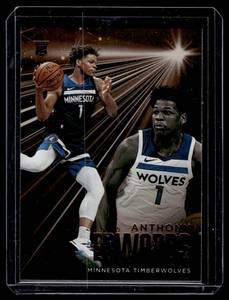 Anthony Edwards RC 2020-21 Chronicles Essentials #203 Rookie Minnesota Timberwolves Basketball Card