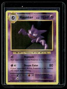 Haunter Holo 48108 Pokemon Trading Card