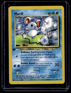 Marill 1st Edition 66111 Pokemon Trading Card