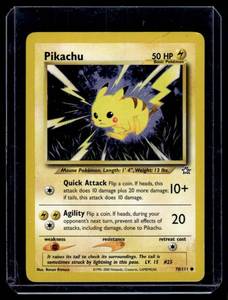 Pikachu 70111 Pokemon Trading Card