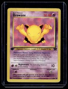 Drowzee 1st Edition 5482 Pokemon Trading Card
