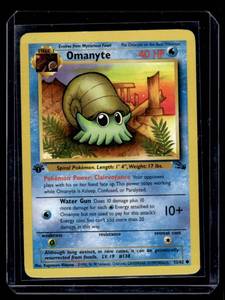 Omanyte 1st Edition 5262 Pokemon Trading Cards