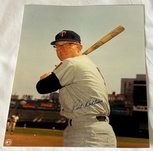 Rick Rollins Autographed Minnesota Twins Baseball 8x10 Photo