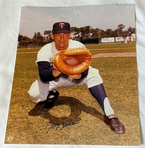 Jerry Zimmerman Autographed Minnesota Twins 8x10 Photo