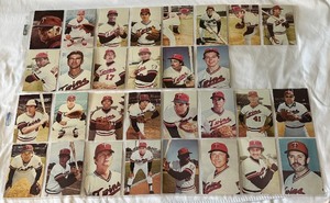 1979 Minnesota Twins Team BRF Post Card Set of 30 Vintage Cards