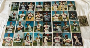 1981 Minnesota Twins Team BRF Post Card Set of 33 Vintage Cards