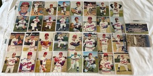 1984 Minnesota Twins Team BRF Post Card Set of 34 Vintage Cards