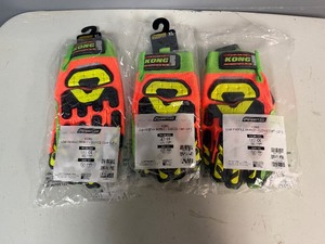 Iron Clad Kong Low Profile Impact Cut 5 Gloves (Qty 3) XL