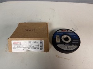 CGW Abrasives Quickie Cut 4 12 x .045 x 78 (Qty 14)