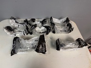 Body Guard G6 Series Safety Glasses Clear Frame, Clear Uncoated Lens (Qty 8)