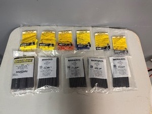 Wire Connectors, Heavy Wall Tubing and Black Sealed Flexible Tubing