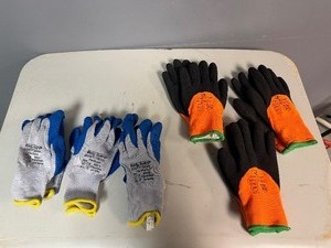 Body Guard Flex Guard Gloves (3 Pair) Small, Radians A2 Gloves (3 Pair) Small