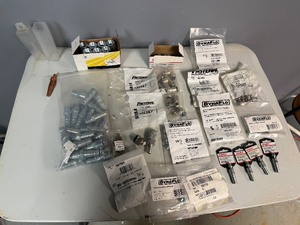 Various Fittings and Connectors, includes Amflo Couplers