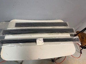 Three Door Brush Sweep Seals 2 x 36, 3 x 36 and 3 x 28.5