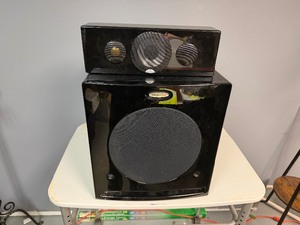 Velodyne and Monitor Audio Speakers