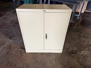 Anderson Hickey Co Two Door Cabinet 36" x 18" x 42"