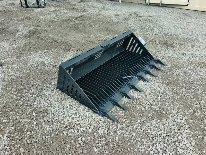 Skid Steer Rock Bucket 72