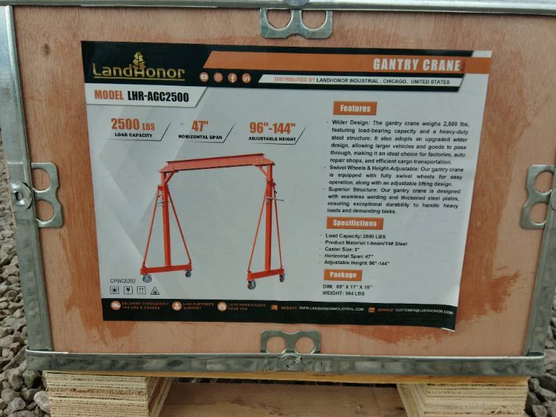 2500-LB Gantry Crane