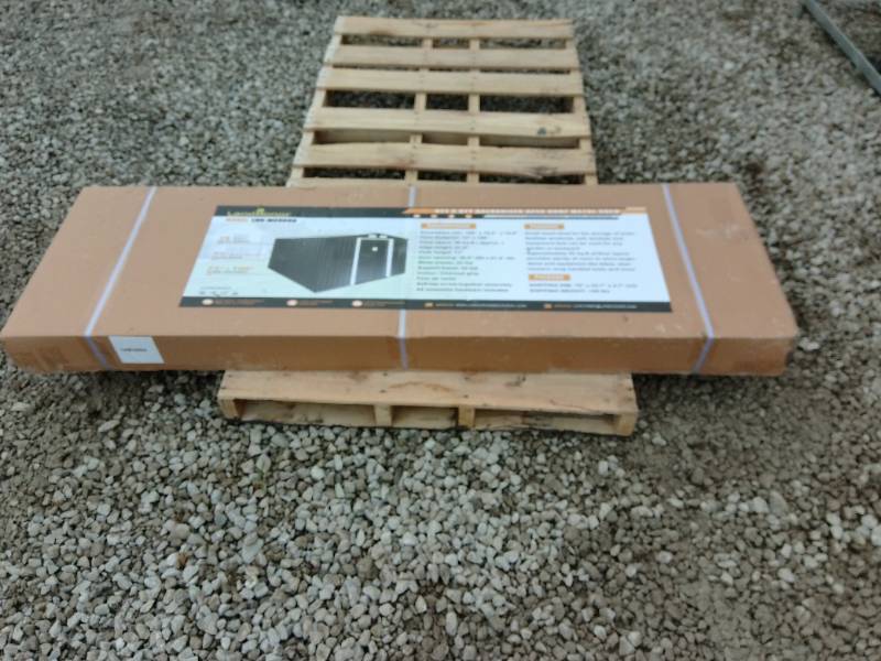 8ft x 10ft Galvanized Apex Roof Metal Shed