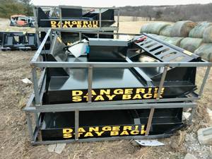 Mower King Skid Steer Brush Cutter&nbsp &nbsp Damaged Shield