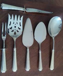 Gorham Fairfax Sterling Silver Accessory Pieces (6pcs)