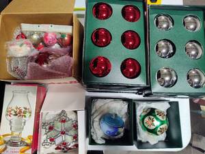 Assorted Large Lot of Christmas Decor