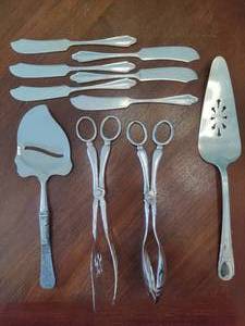 Silver Plated & Pewter Serving Pieces