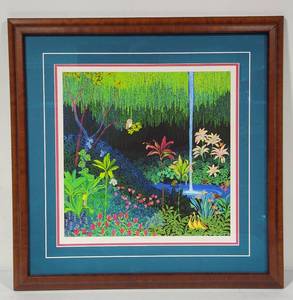 Fern Grotto by Rosalie Prussing Signed & Numbered wCOA