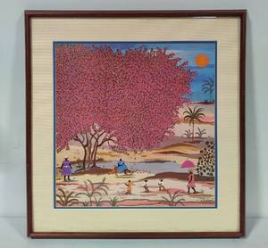 Rita Genet Signed Painting