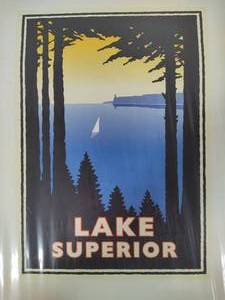 Legendary Landmark Prints Lake Superior North Shore Art Print by Mark Herman