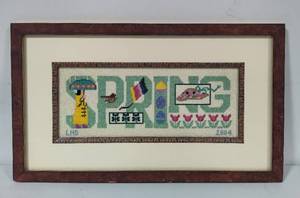Spring Needlepoint