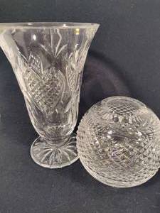 Two Waterford Crystal Vases
