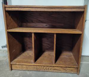 Oak BookshelfStand