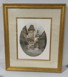Joseph Eidenberger Signed Original Etching
