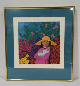 Makua Mea Keiki by Rosalie Prussing Signed & Numbered