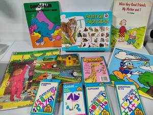 Large Animal Alphabet Floor Puzzle & Asst Learning Tools