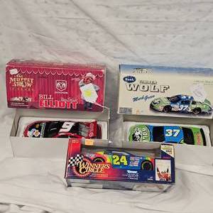 124th Nascars-Mark Green, Bill Elliot, Jeff Gordon-(3)